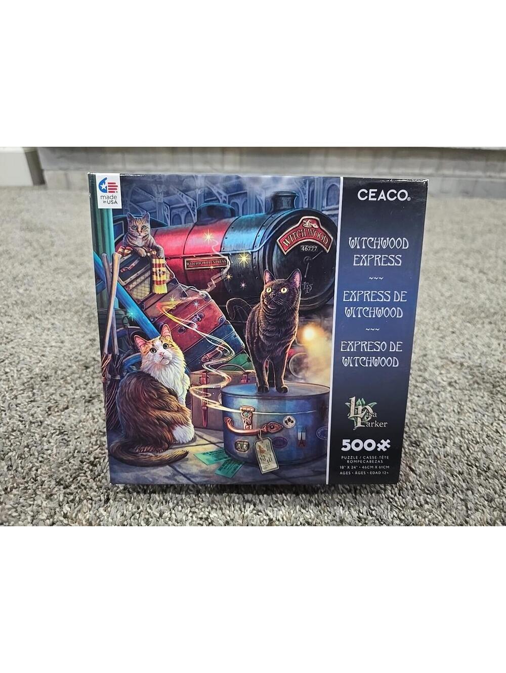 Ceaco Witchwood Express Lisa Parker 500 Pc Puzzle